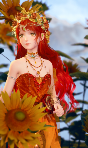warm summer image