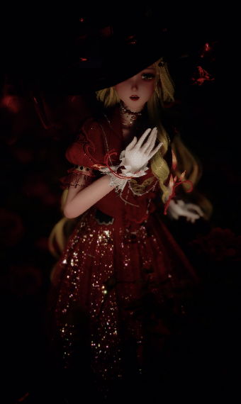 Lady in Red image