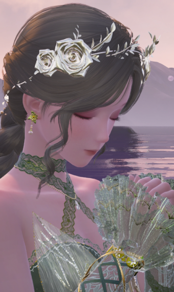 A fairy satisfied with everything that is to see image