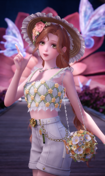Flowery summer vibe image
