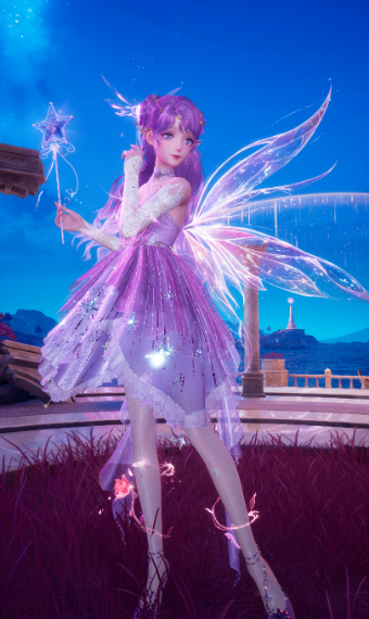 The pinkiest of flitter fairies image