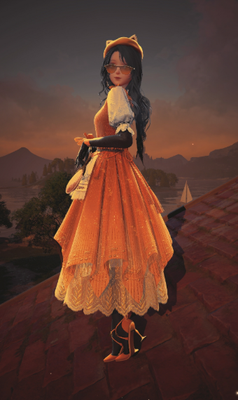 Orange cat image