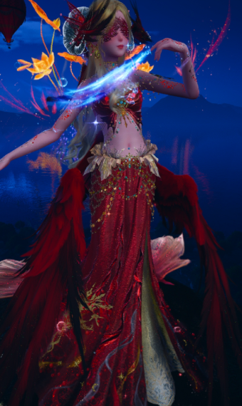 Aela Nikki Ability: Snow Ballad Flame Outfit image