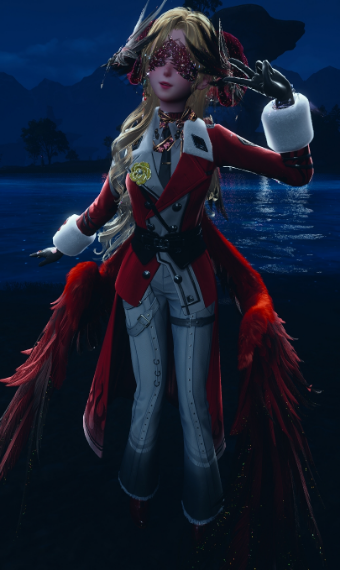 Aela Nikki Crimson Snowstorm Outfit image