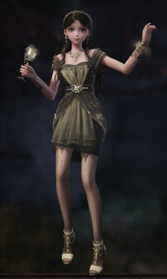 Golden Party Girl image