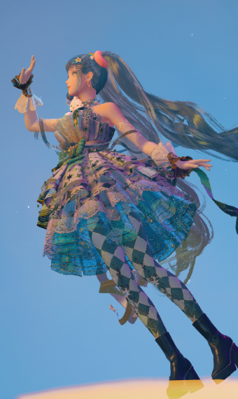 Gliding Miku image