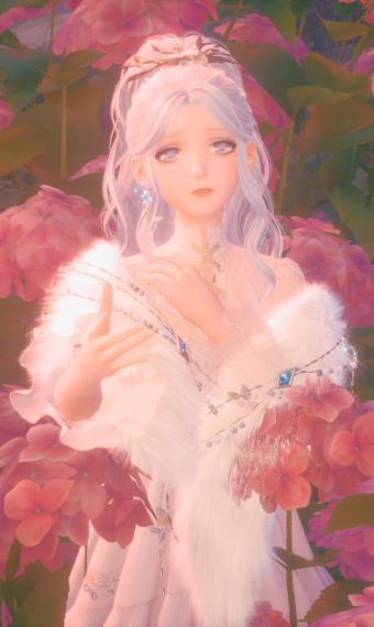 Flowery princess image