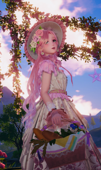Pink Cottage Core image