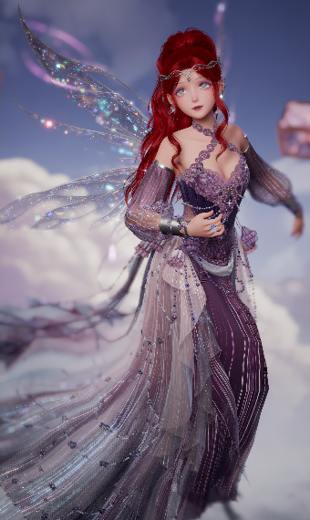 purple fairy image