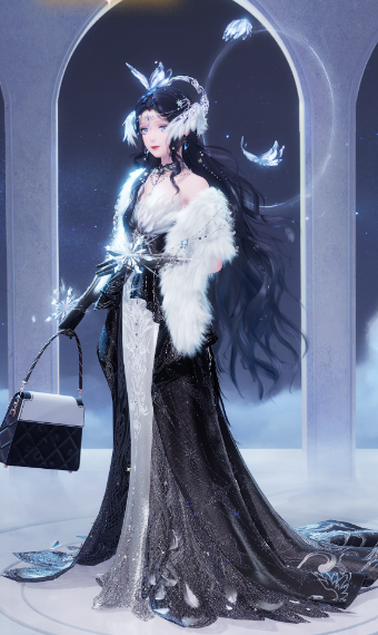 snow swan image