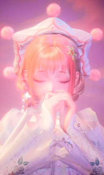 Glowing Pink Star image