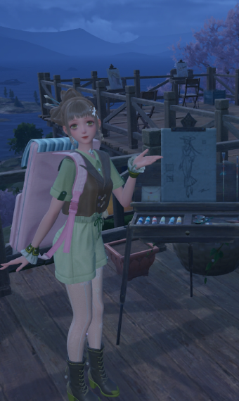 Nikki the tired arts student image