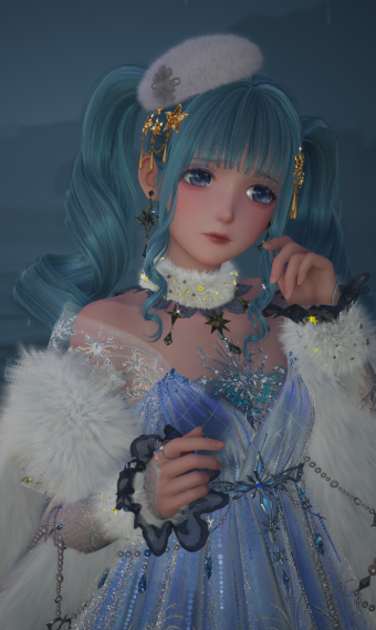 Icy Starry Night Hatsune Miku image