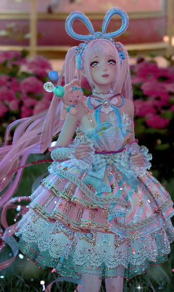 glittering hearts image