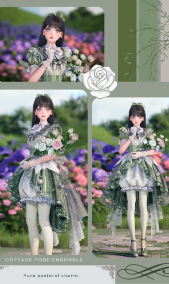 Cottage Rose Ensemble image