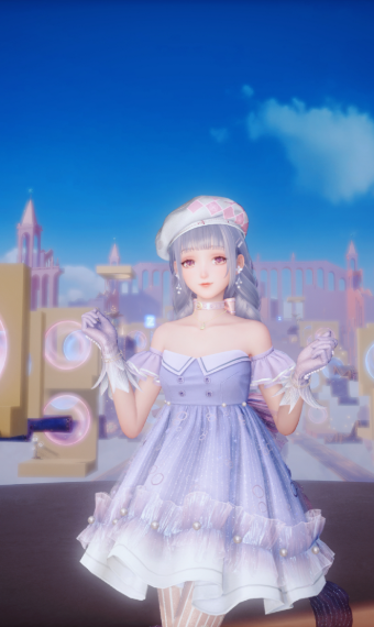 Lilac jellyfish image