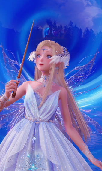 Winter fairy image