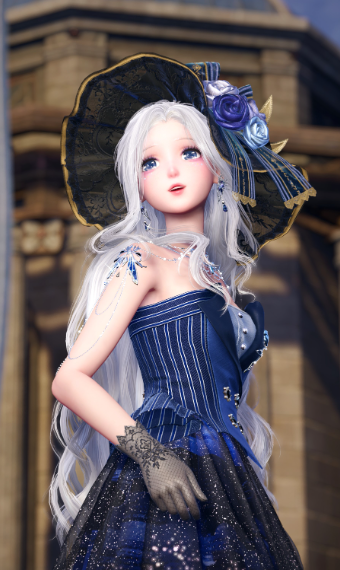 blue love image