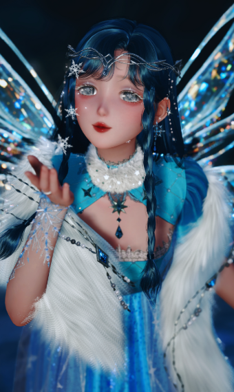 Winter fairy image