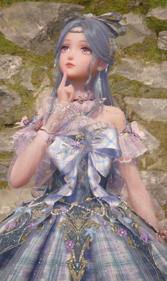 Blue Bow, Pink Bow image