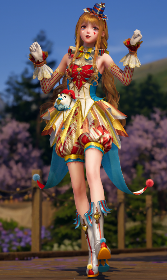 Clown Capriole image