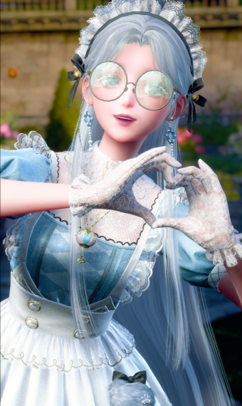 Blue maid image