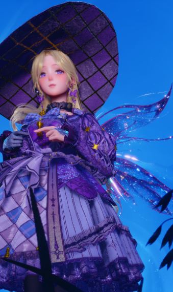 Purple Witch Fairy image