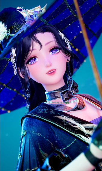 night-time witch image