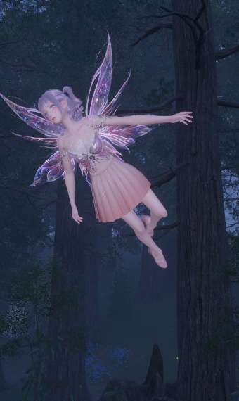 Pink fairy image