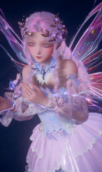 Pinkish Flutter (Zelie) image