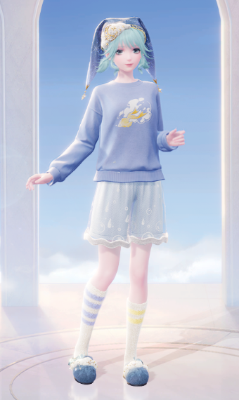 [Floral: Gliding outfit] Sleeping on Clouds image