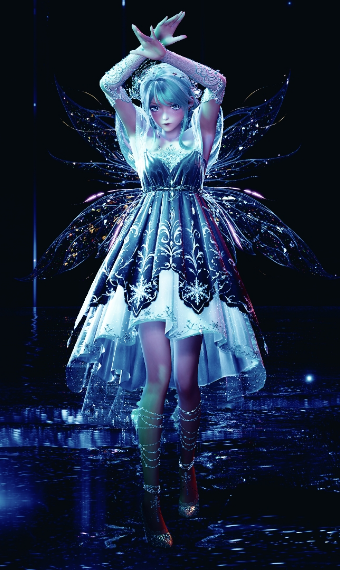Blue tears fairy image