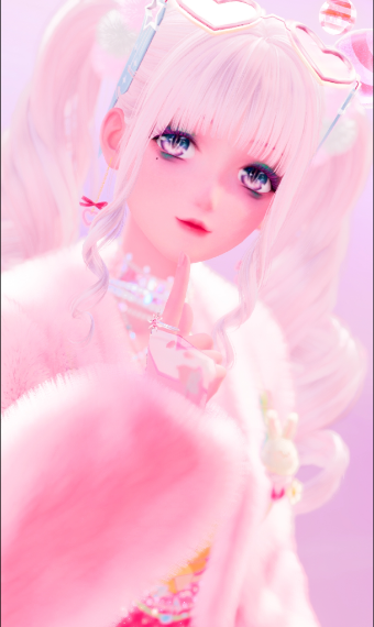 cotton candy gal image