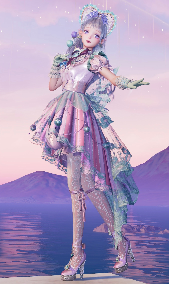 Over the  purple clouds image