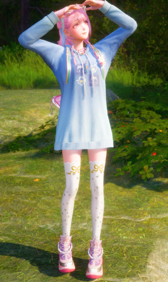 Pinky Blue Summer image