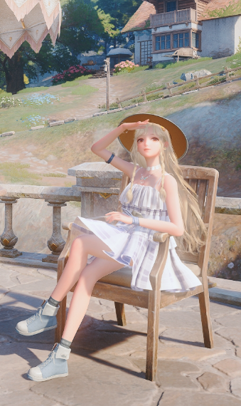 Blue Summer Outfit image