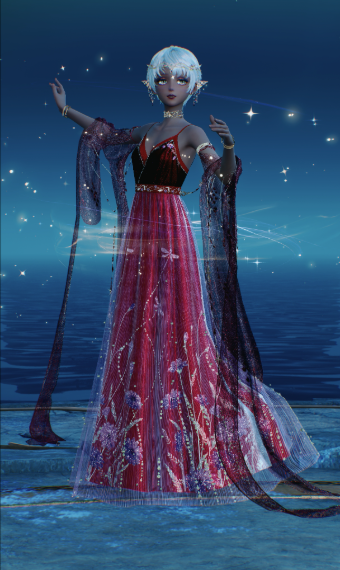 half-drow sorceress image