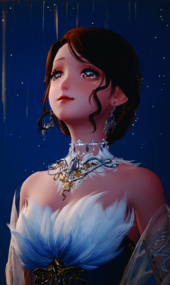 the rain of shimmering crowns image