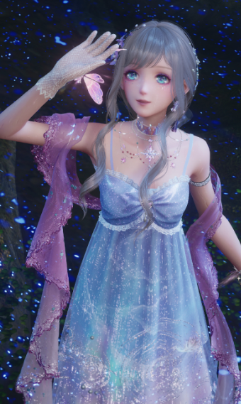 Aurora lakeside image