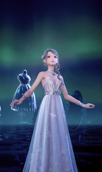 Pastel purple night image