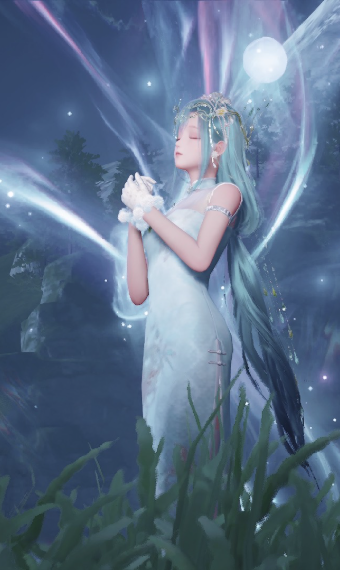 Light blue powers image