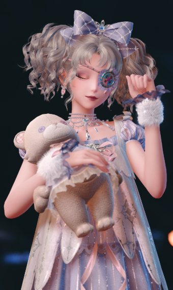Lilac doll image