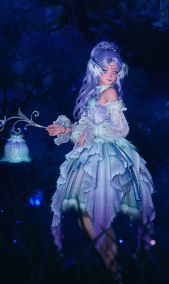 fluffy night image