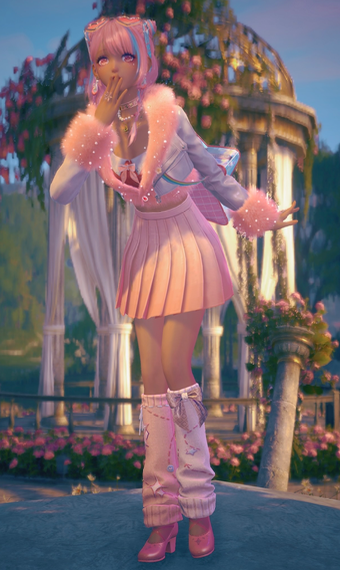 rosa pastel image