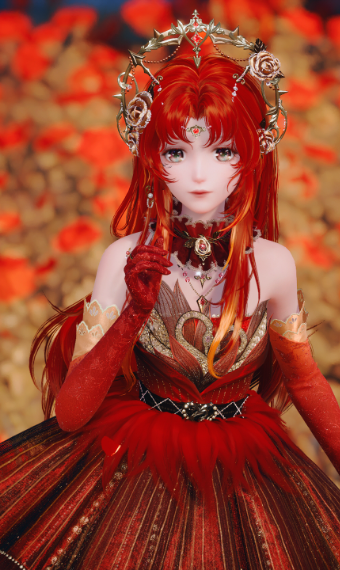 Rosa di fiamma image