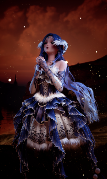 Veillee bleute image