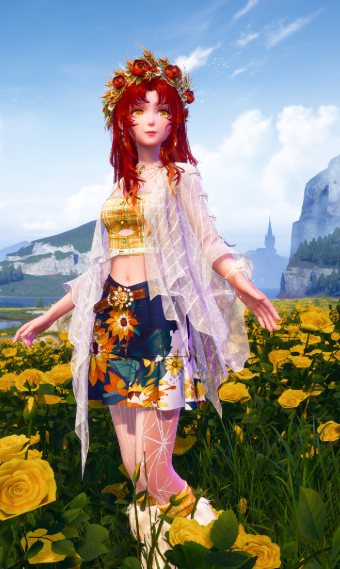Flower girl image