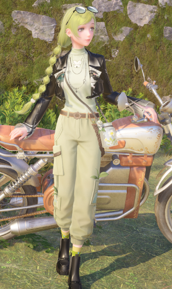 Cool green adventurer image