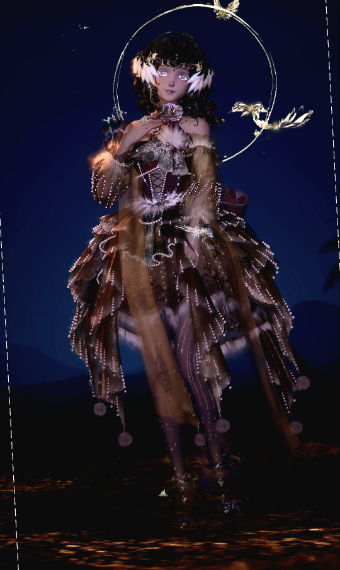 Moth girl image