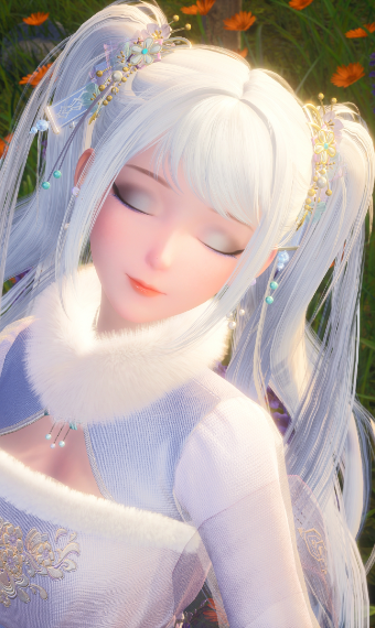 Floral Snow Day image